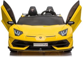 LEAN CARS Elektrické autíčko Lamborghini Aventador SX2028 žlté