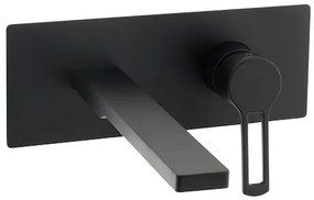 Paffoni Vallone umývadlová batéria ringo vrátane podomietkového telesa čierna RIN105NO