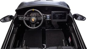 LEAN CARS DK-P911 Porsche GT3 Batériové auto čierne lakované