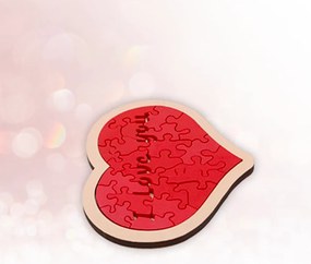 DAALO Dřevěné puzzle se vzkazem