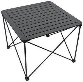 Skladací kempingový stôl 70x70cm antracit