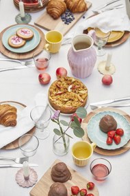 Žltý keramický tanier MYNTE LEMONADE 19,5 cm