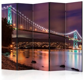 Artgeist Paraván - Glow Above the City II [Room Dividers]