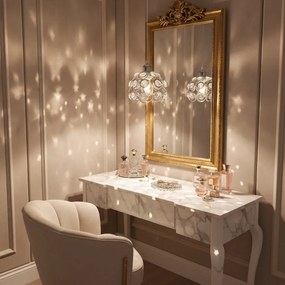 Toolight - Elegantná stropná lampa 1xE27 APP207, chrómová, OSW-00402