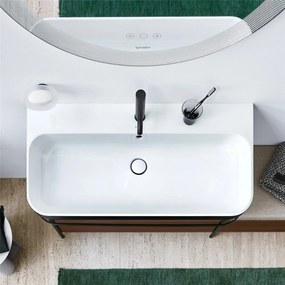 DURAVIT C.1 páková umývadlová batéria bez odtokovej súpravy, výška výtoku 86 mm, čierna matná, C11020002046