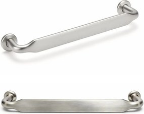 Kúpeľňový nábytok skrinky s umývadlom a zrkadlom biela matná  ROD PRIMO M 5/0/W/W/0/ZINC