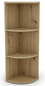 Regál KIKI rohová artisan 2 police