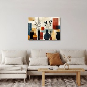 Obraz - Kubistické vázy (70x50 cm)