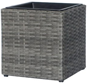 Kvetináč ALFENA šedý 28X28X28