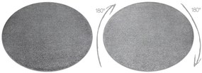 Okrúhly koberec INDUS 95 sivý, melanž