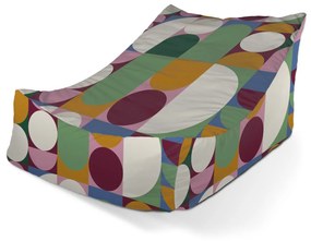 Sablio Sedací vak Lounge Farebná rovnováha - 80 x 95 x 50 cm