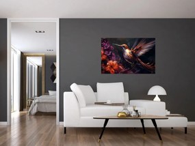 Obraz - Kolibrík (90x60 cm)