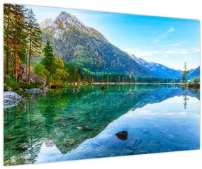 Obraz - Jazero Hintersee (90x60 cm)