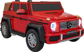 Ramiz Mercedes Benz MAYBACH G650 STRONG vozidlo Červená