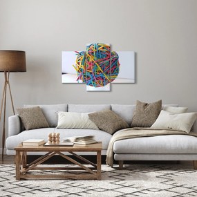 Obraz gumičiek (90x60 cm)