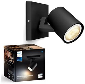 Philips - LED Stmievateľné bodové svietidlo Hue RUNNER 1xGU10/4,2W/230V čierna P6204