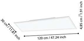 Eglo 900047 - LED Stmievateľné stropné svietidlo SALOBRENA-Z LED/33,5W/230V biela