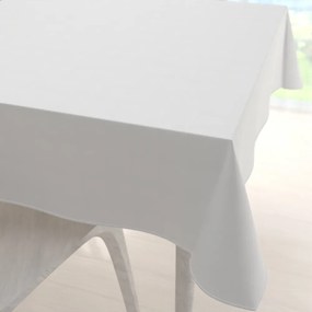 Biante Štvorcový bavlnený keprový obrus KEP-001 Biely 70x70 cm