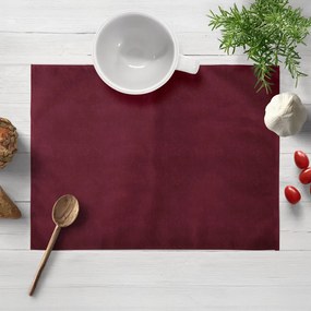 Biante Zamatové prestieranie na stôl Velvet Prémium SVP-010 Tmavo vínové 35x45 cm