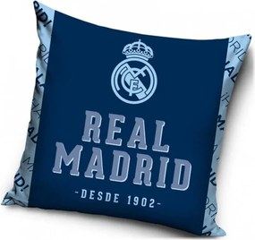 Velurový polštář Real Madrid CF - motív Desde 1902 - 40 x 40 cm