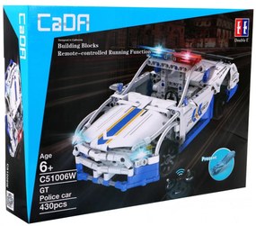 CADA RC stavebnica – policajné auto CaDA