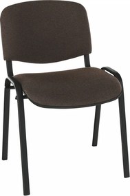 Kancelárska stolička, hnedá, ISO NEW