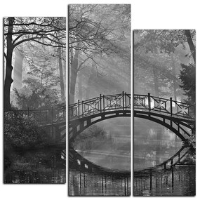Obraz na plátne - Starý most - štvorec 3139QC (75x75 cm)