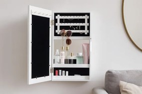 Závesná šperkovnica LADY CHIC biela PHO1240