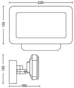 Philips 17435/30/P7 -LED RGB Vonkajší reflektor Hue DISCOVER 2xLED/15W/230V IP44