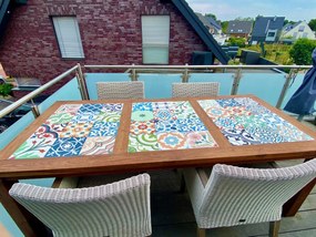 Cementové dlaždice Patchwork viacfarebné | Articima