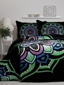 Obliečky mikroplyš Exclusive – Mandala zelená
