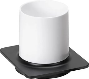 Bemeta Design ORGANIC BLACK: Držiak kefiek - 167111010