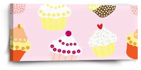 Sablio Obraz Muffiny - 110x50 cm