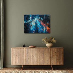 Obraz - Veľkomesto, olejomaľba (70x50 cm)