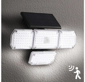 Brilagi - LED Solárne nástenné svietidlo so senzorom WALLIE LED/5W/5,5V IP65 BG0723