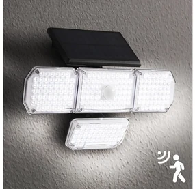 Brilagi - LED Solárne nástenné svietidlo so senzorom WALLIE LED/5W/5,5V IP65 BG0723