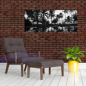 Obraz tropického ostrova (120x50 cm)