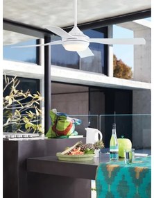 Lucci air 212898 - LED Stmievateľný ventilátor MOONAH 1xGX53/21W/230V biela + DO