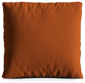 Terakotový zamatový vankúš na gauč Kemi – Cosmopolitan Design