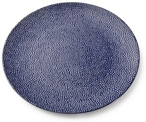 Dekoratívny tanier Blanche Colours XXX 33 cm modrý