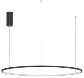 LED luster Tarquin 100 čierne