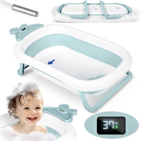 Ricokids Detská vanička s teplomerom RK-282 biela a modrá