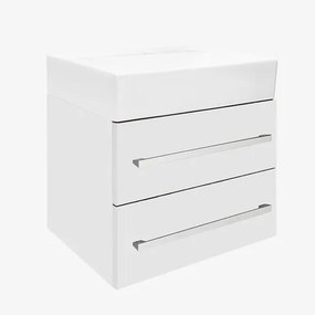 Kúpeľňová skrinka kúpeľňová skrinka SAT Cube Way 60x53x46 cm kúpeľňová skrinka lesk CUBE46602BISATCWL, 1 ks