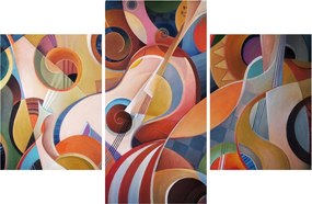Obraz - Hudobný abstrakt (90x60 cm)