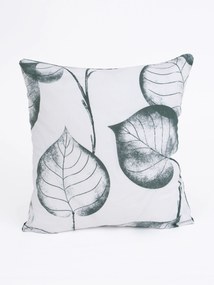 Bavlnená obliečka na vankúšik Renforcé 40 × 40 cm – Eliot tmavo zelený