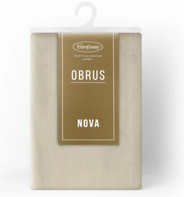 OBRUS MELINDA 220X140 CM BÉŽOVÝ