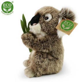 Rappa Plyšový medvedík koala sediaci, 15 cm ECO-FRIENDLY