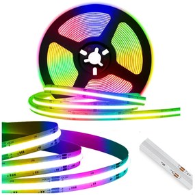 ECOLIGHT LED pásik PREMIUM RGB - COB - 75W - 5m - IP20 - 12V