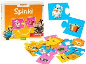 Jawa Vzdelávacia hra SPINKS Povolania puzzle GR0307