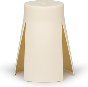 Plastová stolička RIKO, béžová